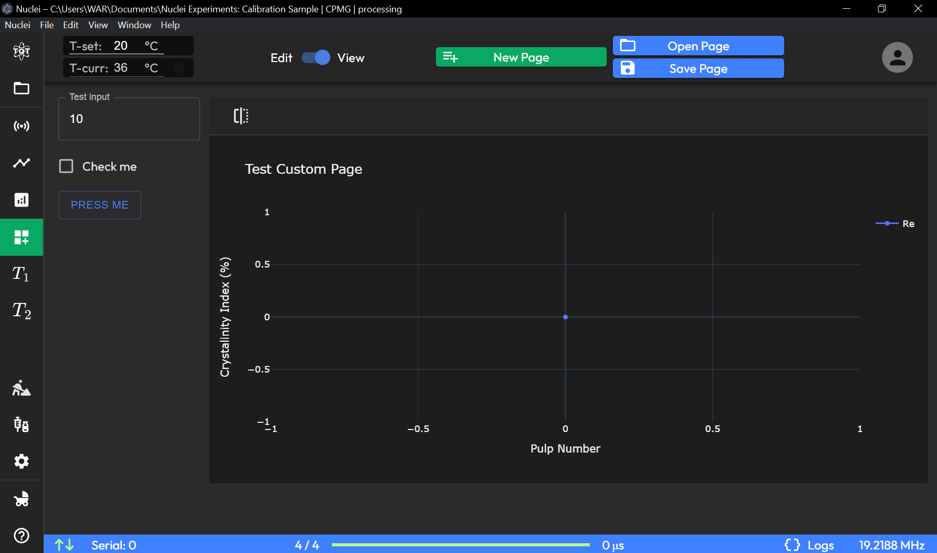 Custom Page - View Layout Mode (basic)